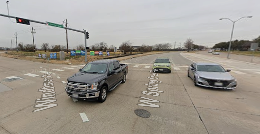 Plano Two-Vehicle Collision